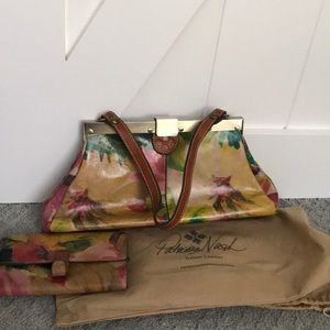 Patricia Nash leather bag and wallet